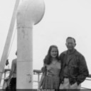 Jack and Norma aboard Nieuw Amsterdam.